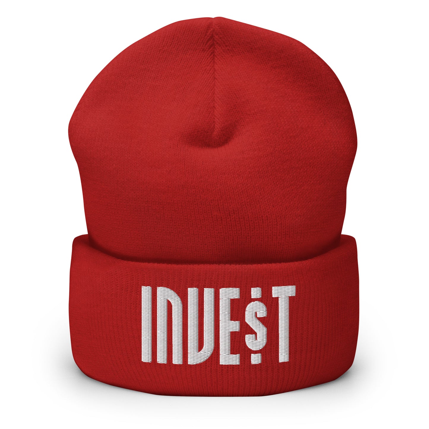 INVEST Cuffed Beanie